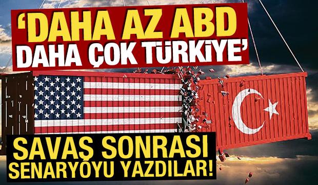 Savaş sonrası senaryoyu yazdılar: 'Daha az ABD, daha &ccedil;ok T&uuml;rkiye'