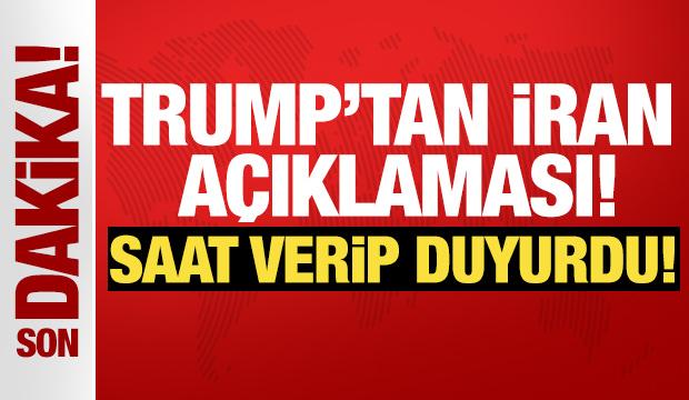 Trump İran'a verdiği s&uuml;reyi uzattı