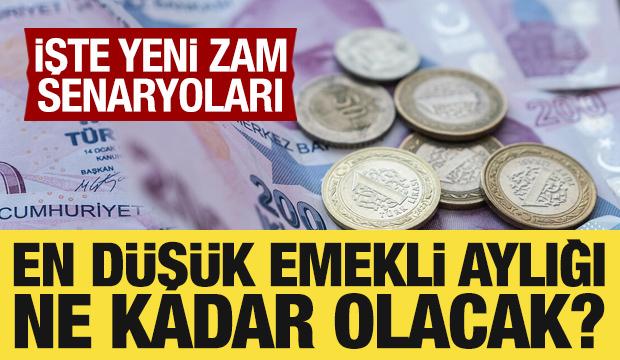 En d&uuml;ş&uuml;k emekli maaşı 23 bin 200 liraya &ccedil;ıkacak: İşte temmuz ayı zam senaryoları