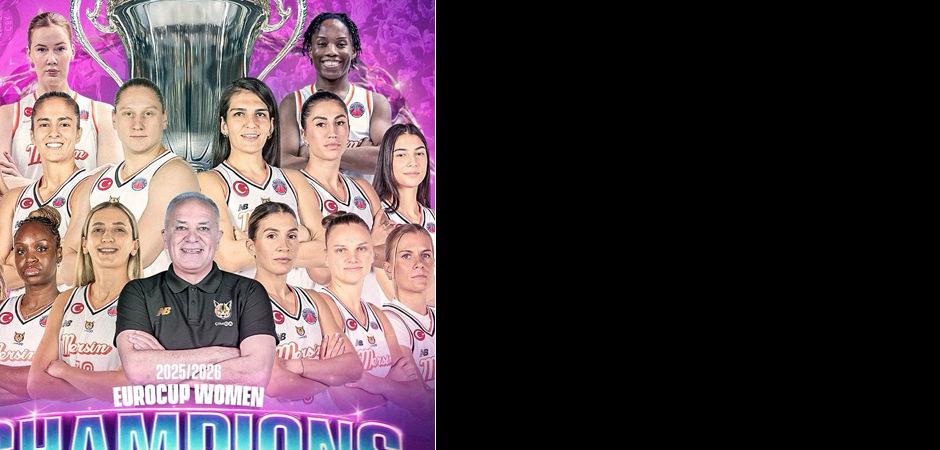 EuroCup'ta şampiyon &Ccedil;imsa &Ccedil;BK Mersin