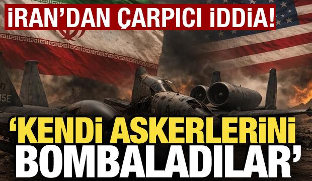 İran'dan &ccedil;arpıcı iddia! D&uuml;şen pilotu ararken kendi askerlerini bombaladılar