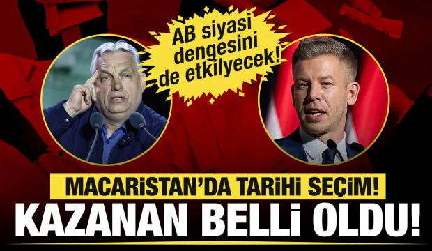 Macaristan'daki tarihi se&ccedil;imde sandıklar kapandı: Viktor Orban mı, Peter Magyar mı?