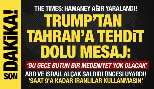 Son dakika... İran, ABD-İsrail savaşında 39. g&uuml;n! Trump: B&uuml;t&uuml;n bir medeniyet yok olacak