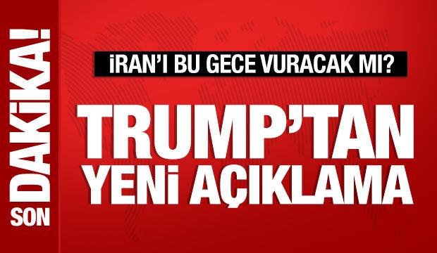 Trump'tan yeni a&ccedil;ıklama: Saat verdi