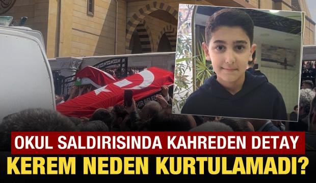 Okul saldırısında Kerem &ouml;n sıradaydı, ka&ccedil;amadı: Arkadaşı şarj&ouml;r değiştirince kurtuldu!