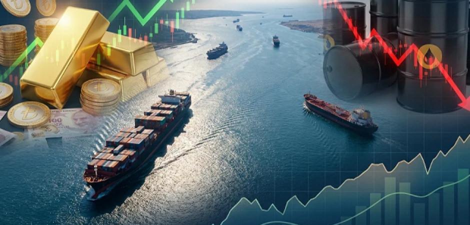 Piyasalarda "H&uuml;rm&uuml;z" rallisi: Petrol d&uuml;şt&uuml;, altın y&uuml;kselişte!