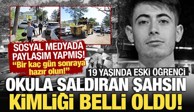 Şanlıurfa'da okula saldıran şahsın okula skandal mesajı ortaya &ccedil;ıktı: 'Hazır olun'