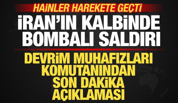 İran'ın kalbinde bombalı saldırı! DMO'dan son dakika a&ccedil;ıklaması! Hainler harekete ge&ccedil;ti