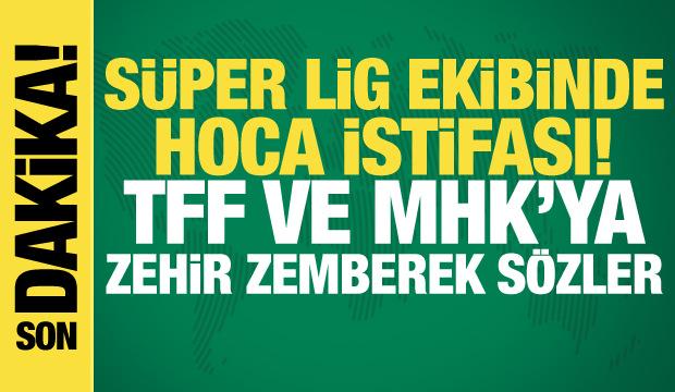 S&uuml;per Lig ekibinde hoca istifası! 'Terbiyesizlik yapıldı'