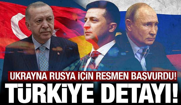Ukrayna barış i&ccedil;in başvuruyu yaptı: T&uuml;rkiye detayını a&ccedil;ıkladılar!