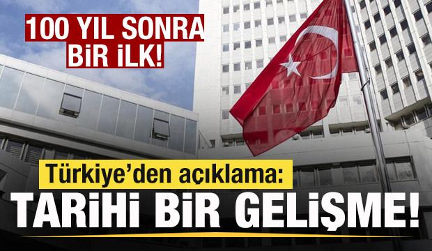 100 yıl sonra bir ilk! T&uuml;rkiye'den son dakika Kerk&uuml;k a&ccedil;ıklaması: Tarihi bir gelişme!