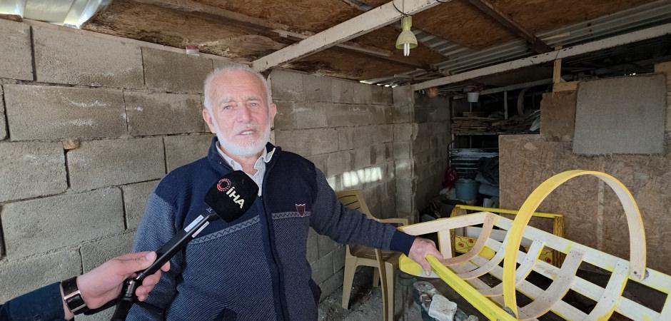 G&uuml;nde 1 tane &uuml;retip 3 bin TL'den satıyor: 75 yaşındaki usta &ccedil;ırak bulamıyor