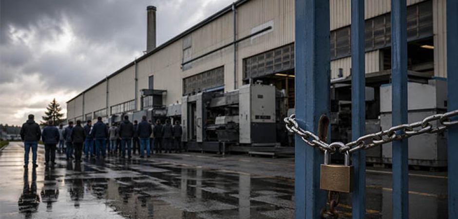 Alman devinin sonu geldi: Fabrikada &ccedil;arklar bir daha d&ouml;nmeyecek!