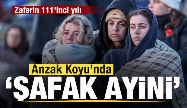 &Ccedil;anakkale Zaferi'nin 111'inci yılı! Anzak Koyu'nda Şafak Ayini