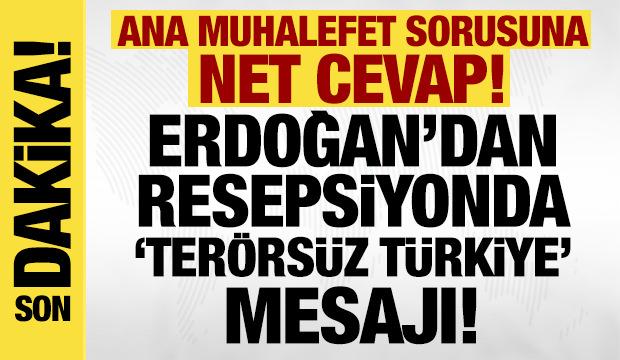 Cumhurbaşkanı Erdoğan: Ana muhalefet partisi ile tabii g&ouml;r&uuml;şeceğiz