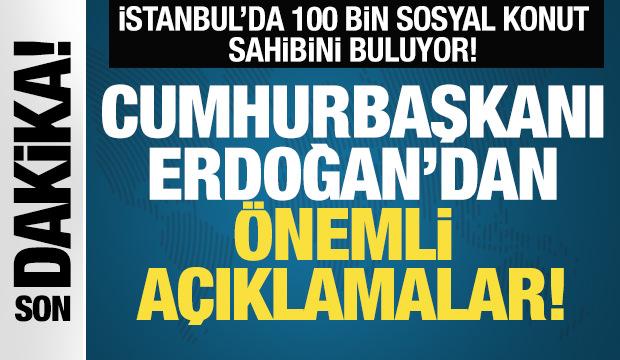 Cumhurbaşkanı Erdoğan'dan &ouml;nemli a&ccedil;ıklamalar