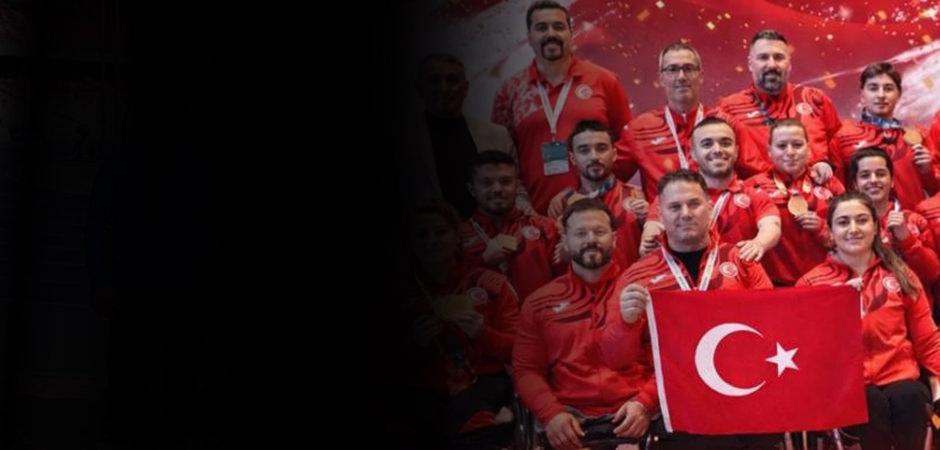 Fas&rsquo;ta Ay-Yıldız r&uuml;zgarı: 4 madalya, 3 T&uuml;rkiye rekoru!