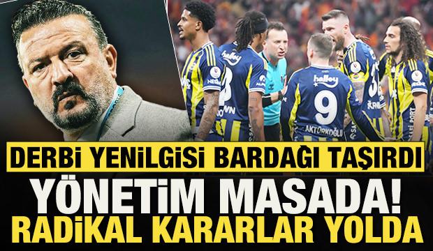 3-0'lık derbi yenilgisi bardağı taşırdı! Y&ouml;netim masada: Radikal kararlar yolda