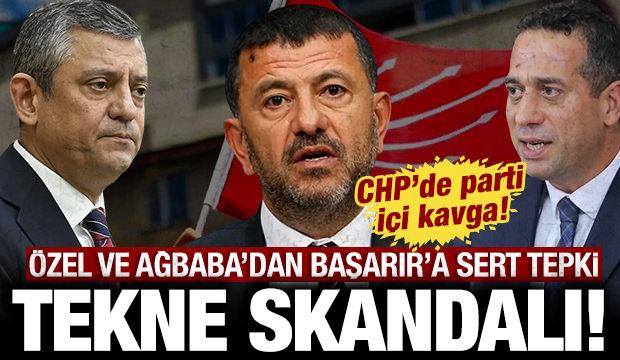 CHP'de tekne krizi: Başarır'ın g&ouml;r&uuml;nt&uuml;leri &Ouml;zel ve Ağbaba'yı kızdırdı
