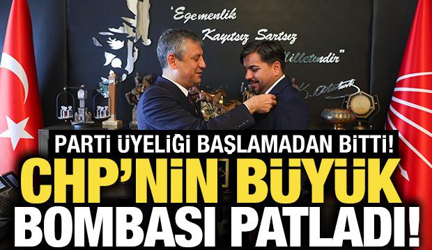 CHP'nin b&uuml;y&uuml;k bombası patladı! Parti &uuml;yeliği başlamadan bitti
