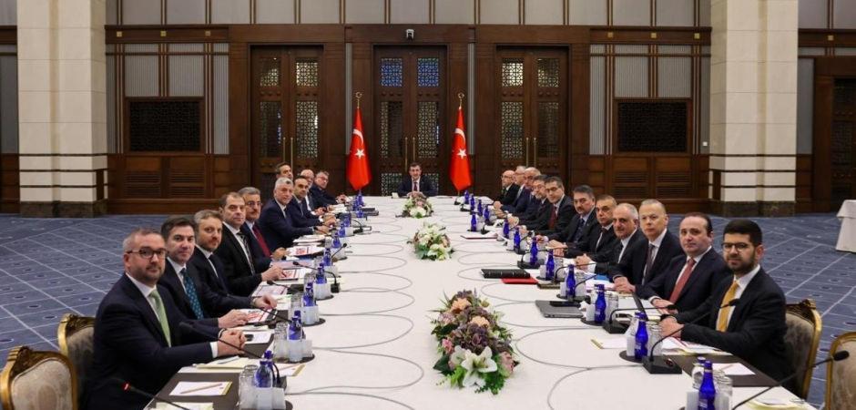 Cumhurbaşkanı Yardımcısı Yılmaz başkanlığında EKK toplandı