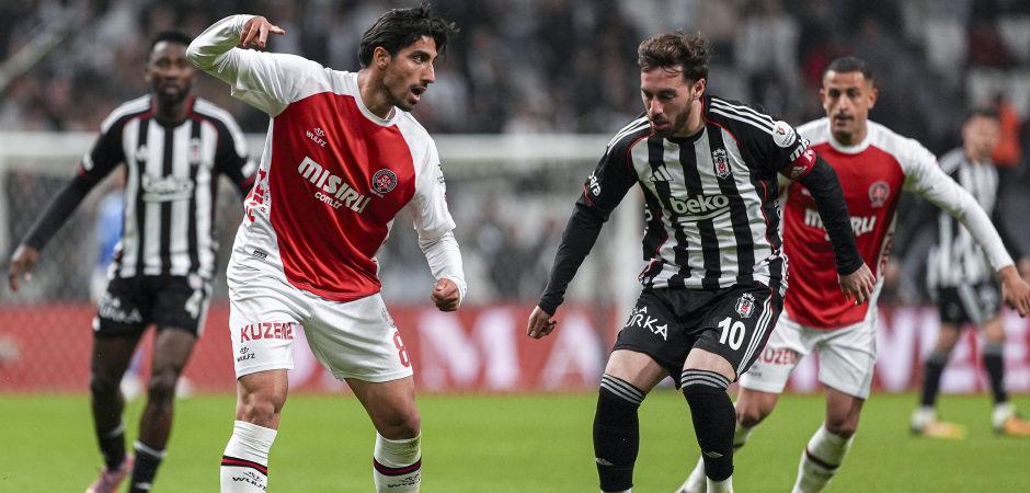 Dolmabah&ccedil;e'de sessiz gece! Beşiktaş 1 puana razı