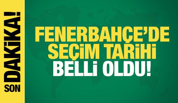 Fenerbah&ccedil;e se&ccedil;imin tarihini a&ccedil;ıkladı!