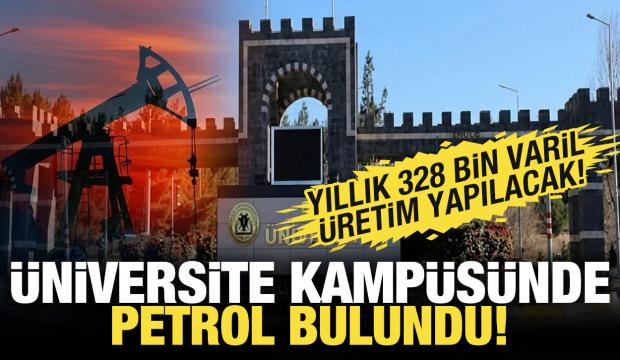 &Uuml;niversite kamp&uuml;s&uuml;nde petrol bulundu! 6 kuyu a&ccedil;ılacak