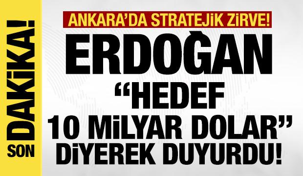 Erdoğan 'Hedef 10 milyar dolar' diyerek duyurdu: Cezayir ile iş birliğimiz ilerliyor!