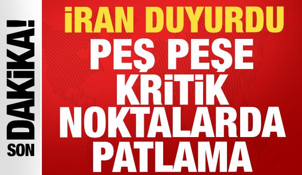 İran son dakika duyurdu: Deniz Kuvvetleri'nin ana &uuml;ss&uuml; olan şehirde patlama