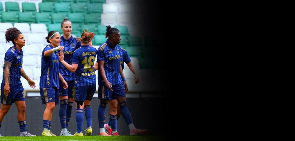 Kadın Futbol S&uuml;per Ligi'nde Fenerbah&ccedil;e şampiyon!