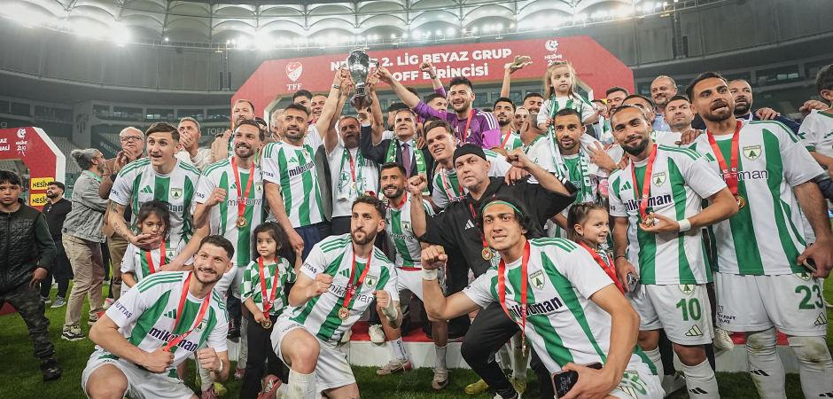 Sonucu penaltılar belirledi! 1. Lig'e y&uuml;kselen son takım belli oldu