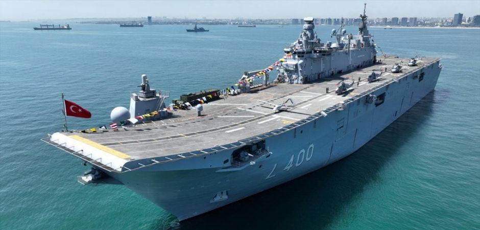 TCG Anadolu, SAHA 2026'da vatandaşların ziyaretine a&ccedil;ıldı