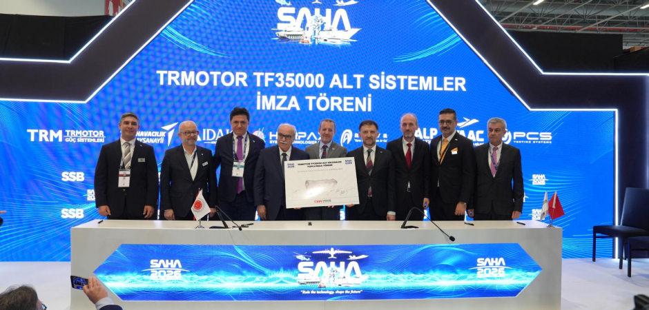 TRMOTOR, TF35000 alt sistemleri i&ccedil;in kritik iş birliklerine imza attı