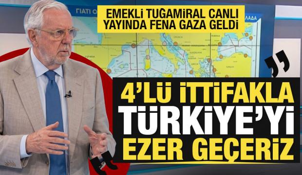 Yunan Emekli Tuğamiral Egolfopoulos: 4'l&uuml; ittifakla T&uuml;rkiye'yi ezer ge&ccedil;eriz