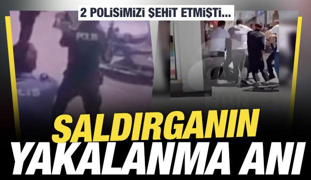 &Ccedil;orlu&rsquo;da 2 polisimizi şehit eden saldırganın yakalanma anı