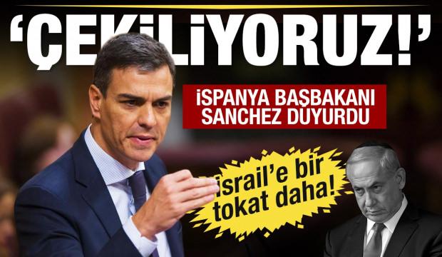 İspanya'dan İsrail protestosu Eurovision'dan &ccedil;ekiliyoruz