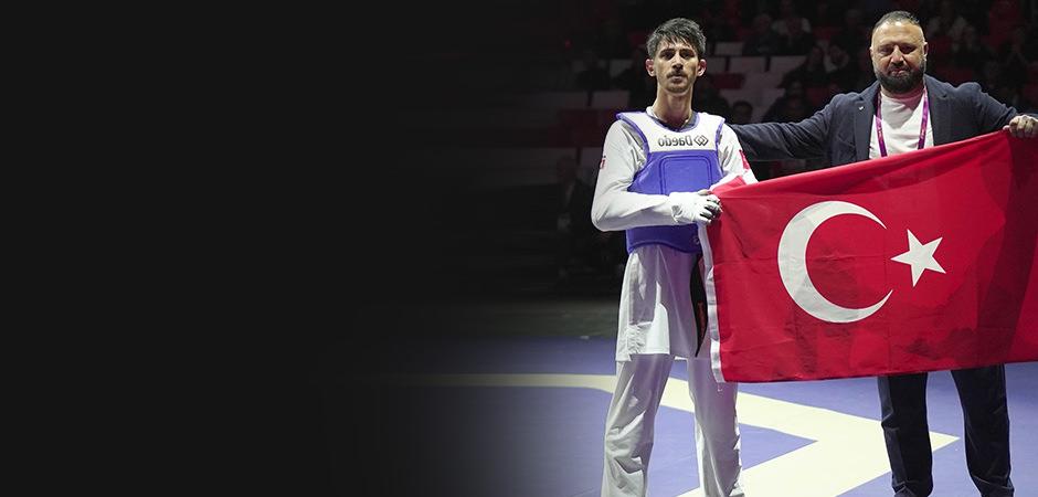 İsrailli rakibini ezdi ge&ccedil;ti! T&uuml;rk sporcu Avrupa şampiyonu