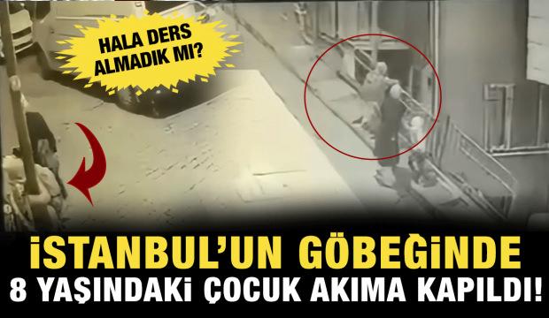 Kağıthane&rsquo;de 8 yaşındaki &ccedil;ocuk elektrik akımına kapıldı o anlar b&uuml;y&uuml;k korkuya neden oldu