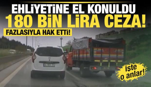 Kartal'da magandanın yaptığı pahalıya patladı: 180 bin lira ceza kesildi