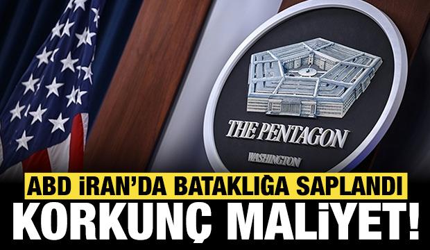 Pentagon İran'daki maliyeti a&ccedil;ıkladı: Dudak u&ccedil;uklatan rakam!