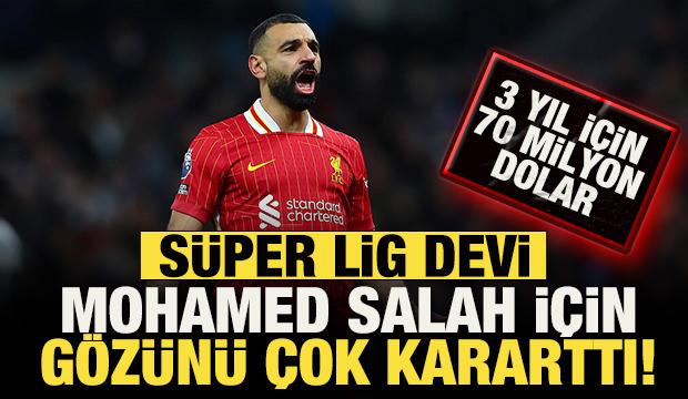 S&uuml;per Lig devi Mohamed Salah i&ccedil;in g&ouml;z&uuml;n&uuml; kararttı! 3 yıl i&ccedil;in tam 70 milyon dolar