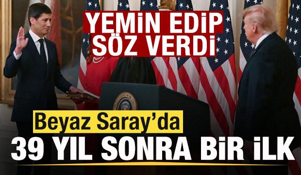 ABD'de 39 yıl sonra bir ilk! Fed'in yeni başkanı yemin edip g&ouml;reve başladı