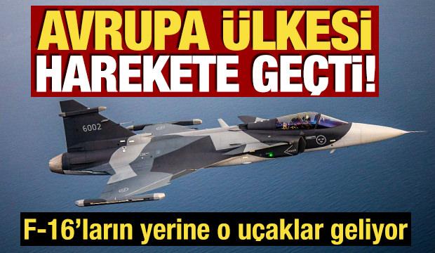 Avrupa &uuml;lkesi harekete ge&ccedil;ti! F-16'ların yerine o u&ccedil;aklar geliyor