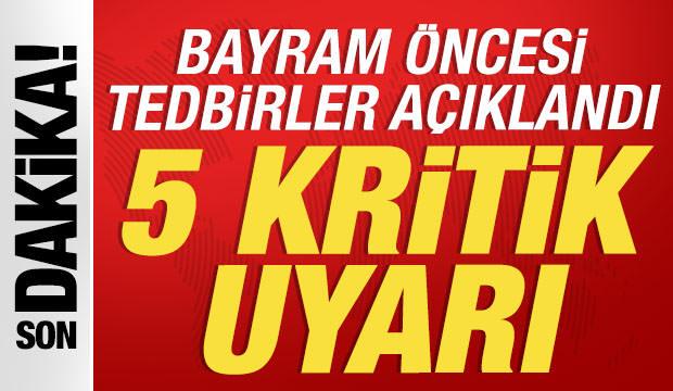 Bakan &Ccedil;ift&ccedil;i'den Kurban Bayramı i&ccedil;in 5 kritik uyarı