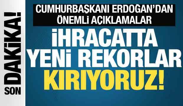 Cumhurbaşkanı Erdoğan: Ekonomimiz şoklara diren&ccedil;li hale geldi!