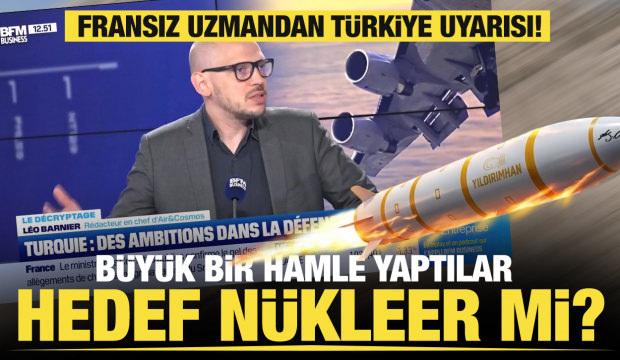 Fransız televizyonunda Yıldırımhan &ouml;vg&uuml;s&uuml;: T&uuml;rkiye b&uuml;y&uuml;k bir hamle yaptı