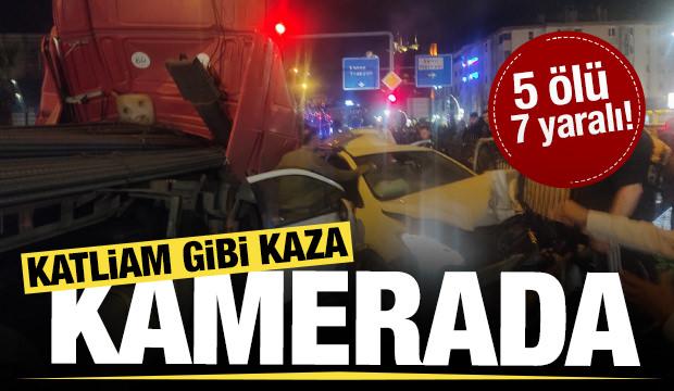 Giresun'da 5 kişinin &ouml;ld&uuml;ğ&uuml;, 7 kişinin yaralandığı katliam gibi kaza kemerada