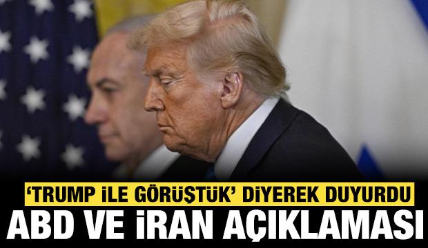 Netanyahu'dan İran ve ABD a&ccedil;ıklaması: "Trump ile g&ouml;r&uuml;şt&uuml;k" diyerek duyurdu!
