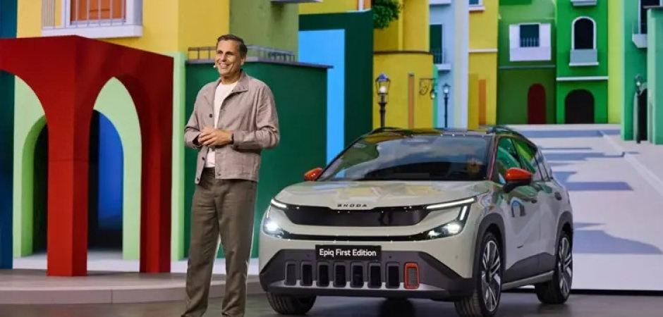 Skoda'nın yeni SUV otomobili Epiq g&uuml;n y&uuml;z&uuml;ne &ccedil;ıktı